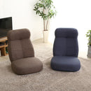 座椅子 リクライニング 折り畳み 折りたたみ チェア 日本製 ハイバック フルフラット 【納期E】【szo-sh-07-sbz】