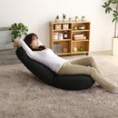 座椅子 リクライニング 折り畳み 折りたたみ チェア 日本製 ハイバック フルフラット 【納期E】【szo-sh-07-sbz】