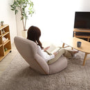 座椅子 リクライニング 折り畳み 折りたたみ チェア 日本製 ハイバック フルフラット 【納期E】【szo-sh-07-sbz】