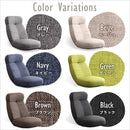 座椅子 リクライニング 折り畳み 折りたたみ チェア 日本製 ハイバック フルフラット 【納期E】【szo-sh-07-sbz】