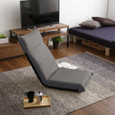 フロアチェア 座椅子 ハイバック 日本製 フルフラット リクライニング 折りたたみ シンプル 椅子 フロアーチェアー 【納期E】【szo-sh-07-snv】