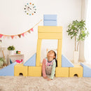 積み木 クッション 知育 遊び道具 柔らかい ソフト素材 安心 安全 つみき 出産祝い 入園祝い 保育園 幼稚園 託児所 病院 施設 遊び場 プレイルーム 【納期E】【szo-sh-07-tmk-16】