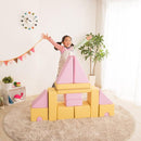 積み木 クッション 知育 遊び道具 柔らかい ソフト素材 安心 安全 つみき 出産祝い 入園祝い 保育園 幼稚園 託児所 病院 施設 遊び場 プレイルーム 【納期E】【szo-sh-07-tmk-16】