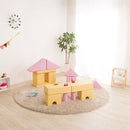 積み木 クッション 知育玩具 素材 安心 安全 革 PVCレザー 保育園 幼稚園 託児所 病院 キッズスペース 商業施設 遊び場 プレイルーム 遊び道具 遊具 【10336】 【納期E】【szo-sh-07-tmk-8】