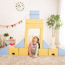 積み木 クッション 知育玩具 素材 安心 安全 革 PVCレザー 保育園 幼稚園 託児所 病院 キッズスペース 商業施設 遊び場 プレイルーム 遊び道具 遊具 【10336】 【納期E】【szo-sh-07-tmk-8】