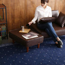 カウチソファ 日本製 ソファー 肘付き 組み合わせ オットマン 足置き レトロ ビンテージ カフェ 西海岸 インテリア 合成皮革 フェイクレザー 革張り クッション 【納期E】【szo-sh-07-vccs】