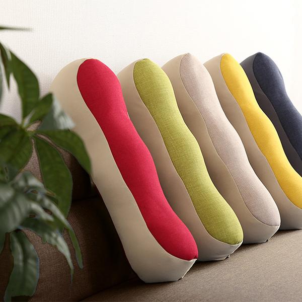 枕 ビーズ クッション 足枕 まくら 脚 リラックス くつろぎ 癒し ひじ置き 肘置き お昼寝 腰枕 座椅子 ソファ ベッド かわいい インテリア おしゃれ 【納期E】【szo-sh-07-yba】