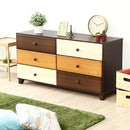 ワイドチェスト 3段 おしゃれ 天然木 棚 【納期E】【szo-sh-08-lr117】