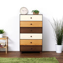 ハイチェスト たんす 6段 引出し 木製 【納期E】【szo-sh-08-lr60】