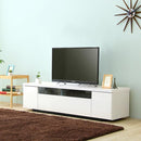 テレビ台 完成品 日本製 国産 シンプル テレビローボード 幅140cm 木目 引き戸 開き戸 引き出し 収納スペース 32型～50型対応 【納期E】【szo-sh-09-lms140】