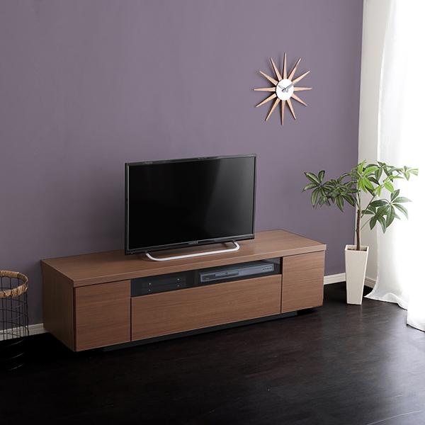 テレビ台 完成品 日本製 国産 シンプル テレビローボード 幅140cm 木目 引き戸 開き戸 引き出し 収納スペース 32型～50型対応 【納期E】【szo-sh-09-lms140】
