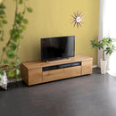 テレビ台 完成品 日本製 国産 シンプル テレビローボード 幅140cm 木目 引き戸 開き戸 引き出し 収納スペース 32型～50型対応 【納期E】【szo-sh-09-lms140】