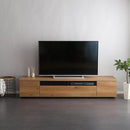 テレビ台 大型 ワイド 大サイズ 完成品 日本製 国産 シンプル テレビローボード 幅180cm 木目 引き戸 開き戸 引き出し 収納スペース 32型 50型 60型 70型 対応 【納期E】【szo-sh-09-lms180】