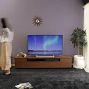 テレビ台 大型 ワイド 大サイズ 完成品 日本製 国産 シンプル テレビローボード 幅180cm 木目 引き戸 開き戸 引き出し 収納スペース 32型 50型 60型 70型 対応 【納期E】【szo-sh-09-lms180】