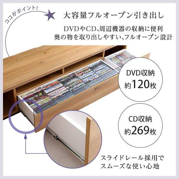 テレビ台 大型 ワイド 大サイズ 完成品 日本製 国産 シンプル テレビローボード 幅180cm 木目 引き戸 開き戸 引き出し 収納スペース 32型 50型 60型 70型 対応 【納期E】【szo-sh-09-lms180】