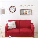 電波時計 壁 掛け時計 円形 ライト付き 見やすい 文字盤 【納期E】【szo-sh-11-0001】