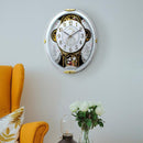 掛け時計 電波 おしゃれ からくり時計 ディズニー disney ミッキーマウス ミニーちゃん ドナルド 音鳴る 1時間おき 仕掛け アナログ 連続秒針 リズム RHYTHM 【納期E】【szo-sh-11-506mc03】