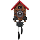 掛け時計 振り子 鳩時計 ハト 仕掛け アナログ からくり時計 かわいい おしゃれ 北欧 カントリー ナチュラル リビング ダイニング 玄関 木製 電池 RHYTHM リズム 【納期E】【szo-sh-11-775rh06】