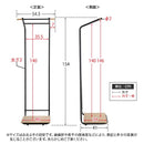 ハンガーラック おしゃれ 西海岸風 アメリカン カフェ風 インテリア ラック 収納 コンパクト ディスプレイ 魅せる 収納ラック ナチュラル カントリー Cafe風 【納期E】【szo-sh-12-dhd】