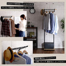 ハンガーラック おしゃれ 西海岸風 アメリカン カフェ風 インテリア ラック 収納 コンパクト ディスプレイ 魅せる 収納ラック ナチュラル カントリー Cafe風 【納期E】【szo-sh-12-dhd】