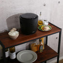 ライスポット 3合炊き 炊飯 低温調理 多機能 コンパクト おしゃれ スタイリッシュ シンプル ブラック 黒 厚釜 ジャー キッチン 家電 ひとり暮らし 一人暮らし 【納期E】【szo-sh-14-mrp】