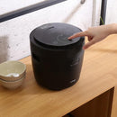 ライスポット 3合炊き 炊飯 低温調理 多機能 コンパクト おしゃれ スタイリッシュ シンプル ブラック 黒 厚釜 ジャー キッチン 家電 ひとり暮らし 一人暮らし 【納期E】【szo-sh-14-mrp】