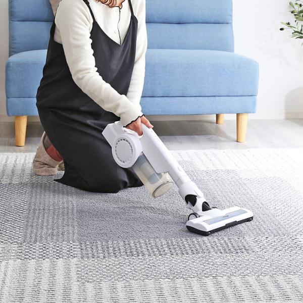 掃除機 スティック型 ハンディ クリーナー 1年保証 サイクロン 吸引力 コードレス 使いやすい 紙パック不要 回転ブラシ ノズル スティッククリーナー おしゃれ 【納期E】【szo-sh-14-sgsc】