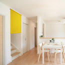 ロールスクリーン 突っ張り式 つっぱり式 賃貸 マンション 原状回復 復帰 採光 スクリーン ロールアップカーテン 仕切り パーテーション 階段 廊下 洗面所 窓 【納期E】【szo-sh-16-h90】