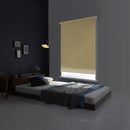 ロールスクリーン 突っ張り式 つっぱり式 賃貸対応 原状復帰 遮光1級 遮光一級 ロールアップ おしゃれ 間仕切り パーテーション クローゼット 正面付け 幅 90cm 【納期E】【szo-sh-16-s90】