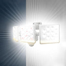 センサーライト 屋外 LED照明 防犯 ガレージ 倉庫 車庫 玄関 庭 物置き 蔵 倉 12W 3灯 LED コンセント リモコン 遠隔操作 防雨 角度調整 調節 クランプ ネジ止め 【納期E】【szo-sh-17-ml02】