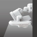 センサーライト 屋外 駐車場 玄関 LEDライト ソーラーパネル 太陽光 人感センサー 高反応 照明 ガレージ 倉庫 車庫 庭先 防犯対策 泥棒 車上荒らし 防雨 省エネ 【納期E】【szo-sh-17-ml03】