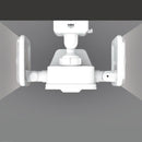 センサーライト 屋外 駐車場 玄関 LEDライト ソーラーパネル 太陽光 人感センサー 高反応 照明 ガレージ 倉庫 車庫 庭先 防犯対策 泥棒 車上荒らし 防雨 省エネ 【納期E】【szo-sh-17-ml03】