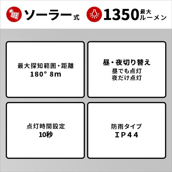 センサーライト 屋外照明 玄関 ガレージ 人感センサー ソーラーライト 車庫 LEDライト ソーラーパネル 広範囲 防水 防雨 点灯 防犯 電池不要 省エネ 電気代不要 【納期C】【szo-sh-17-ml11】