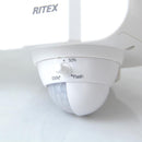 センサーライト LEDライト 防犯ライト 屋外 玄関 駐車場 ガレージ カーポート 車庫 庭先 照明 乾電池式 防水 防雨 クランプ 取り付け 泥棒 対策 車上荒らし 盗難 【納期E】【szo-sh-17-ml12】