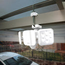 センサーライト LEDライト 防犯ライト 屋外 玄関 駐車場 ガレージ カーポート 車庫 庭先 照明 乾電池式 防水 防雨 クランプ 取り付け 泥棒 対策 車上荒らし 盗難 【納期E】【szo-sh-17-ml12】