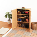 靴箱 収納 おしゃれ 玄関 カビ対策 ルーバー 扉 通気性 消臭 下駄箱 シューズボックス 幅60cm スリム 省スペース 大容量 ナチュラル シンプル 北欧 収納棚 単品 【納期C】【szo-slb-9060-1】