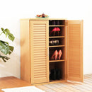 靴箱 収納 おしゃれ 玄関 カビ対策 ルーバー 扉 通気性 消臭 下駄箱 シューズボックス 幅60cm スリム 省スペース 大容量 ナチュラル シンプル 北欧 収納棚 単品 【納期C】【szo-slb-9060-1】