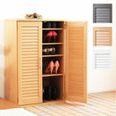 靴箱 収納 おしゃれ 玄関 カビ対策 ルーバー 扉 通気性 消臭 下駄箱 シューズボックス 幅60cm スリム 省スペース 大容量 ナチュラル シンプル 北欧 収納棚 単品 【納期C】【szo-slb-9060-1】