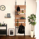 ラダーラック 突っ張り収納 つっぱりラック 天井 床 傷つけない 壁面収納 ディスプレイ 飾り 賃貸 マンション 穴空けない 間仕切り 仕切り 北欧 インテリア 【納期C】【szo-tlr-60】