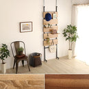 ラダーラック 突っ張り収納 つっぱりラック 天井 床 傷つけない 壁面収納 ディスプレイ 飾り 賃貸 マンション 穴空けない 間仕切り 仕切り 北欧 インテリア 【納期C】【szo-tlr-60】