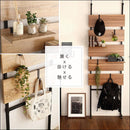 ラダーラック 突っ張り収納 つっぱりラック 天井 床 傷つけない 壁面収納 ディスプレイ 飾り 賃貸 マンション 穴空けない 間仕切り 仕切り 北欧 インテリア 【納期C】【szo-tlr-60】