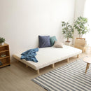 マットレス 脚付き セミダブル SD サイズ 北欧 おしゃれ 一体型 高反発 ウレタン 弾力 脚 足 木製 圧縮梱包 搬入しやすい マンション エレベーター 【納期A】【szo-urm-03sd】