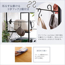 レンジ台 幅60cm スリム 小型 ミニ 小さい サイズ レンジラック 電子レンジ棚 3段 おしゃれ スライドトレー オープンラック 収納 ナチュラル インテリア 北欧 【納期C】【szo-vad-rl】