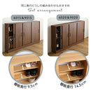 カウンター下収納 引き戸 薄型 スリム おしゃれ ビンテージ風 約 幅60cm 高さ85cm 木目 北欧 ナチュラル カフェ風 モダン レトロ 可動棚 壁寄せ 目隠し 収納棚 【納期C】【szo-vkss-6020】