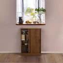 カウンター下収納 引き戸 約90cm幅 高さ85cm 壁寄せ 目隠し 収納棚 薄型 スリム おしゃれ ビンテージ風 木目 北欧 ナチュラル カフェ風 モダン レトロ 可動棚 【納期C】【szo-vkss-9020】