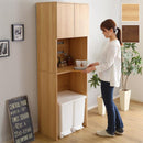 ゴミ箱上ラック 約 60cm幅 スリム コンパクト 省スペース 細い 食器棚 キッチン 収納棚 オープンラック 収納ラック ごみ箱上 デッドスペース 有効活用 可動棚 【納期C】【szo-vllw-t2s】