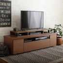 テレビ台 TV パソコンモニター台 ワイド 幅広 ロング オープンラック 床置き 直置き フローリング 収納棚 置き台 収納スペース おしゃれ 北欧 モダン 西海岸風 【納期C】【szo-vmd-110】