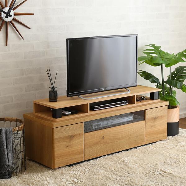 テレビ台 TV パソコンモニター台 ワイド 幅広 ロング オープンラック 床置き 直置き フローリング 収納棚 置き台 収納スペース おしゃれ 北欧 モダン 西海岸風 【納期C】【szo-vmd-110】