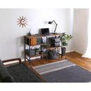 ゴミ箱上ラック 幅120cm 奥行40cm 高さ85cm キッチンカウンター 収納棚 オープンラック ごみ箱上 リビング デッドスペース 有効活用 可動棚 おしゃれ 木目 柄 【納期C】【szo-vsk-120kc】