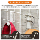 突っ張り収納 壁面収納 つっぱり 天井 床 ラック 収納ラック パーテーション パーティション 間仕切り 目隠し ディスプレイ ホワイト 白 ブラック 黒 【納期B】【tcw08bk】